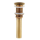 DecorBites™ Antique Bronze Basin Faucet Hot & Cold Deck Mounted Brass Mixer Tap