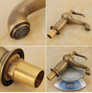 Antique Bronze Bathroom Faucet Mixer