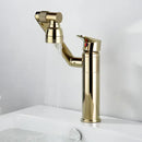 DecorBites™ Antique Bronze Bathroom Sink Faucet Hot Cold Water Mixer Deck Mounted