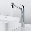 DecorBites™ Antique Bronze Bathroom Sink Faucet Hot Cold Water Mixer Deck Mounted