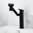 DecorBites™ Antique Bronze Bathroom Sink Faucet Hot Cold Water Mixer Deck Mounted