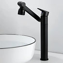DecorBites™ Antique Bronze Bathroom Sink Faucet Hot Cold Water Mixer Deck Mounted