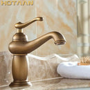 DecorBites™ Antique Bronze Brass Basin Faucet Mixer Luxury Europe Style Tap