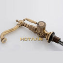 DecorBites™ Antique Bronze Carving Kitchen Basin Faucet - Hot Cold Water Mixer Tap