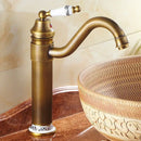 DecorBites™ Antique Bronze Finish Bathroom Sink Faucet - Basin Tap YT-5050