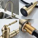 Antique Bronze Kitchen Faucet Pull Out