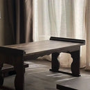 DecorBites™ Antique Chinese Style Solid Wood Table for Hanfu Shoots & Tea Time
