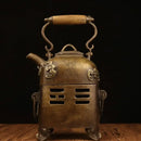 DecorBites™ Antique Collection: Charcoal Fire Stoves, Warm Wine Pots, Copper Teapots & Home Decor