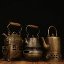 DecorBites™ Antique Collection: Charcoal Fire Stoves, Warm Wine Pots, Copper Teapots & Home Decor