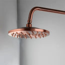 DecorBites™ Antique Copper 3-Function Shower Set with Rainfall Head and Hand Shower