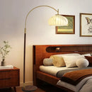 DecorBites™ Antique Fishing Floor Lamp for Living Room Bedroom Study
