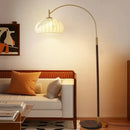 DecorBites™ Antique Fishing Floor Lamp for Living Room Bedroom Study
