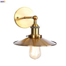 DecorBites™ Antique Gold Rustic Wall Lamps Bathroom Stair Mirror Light Loft Decor Industrial