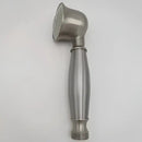 Antique brass & matte black antique handheld shower head bathroom set