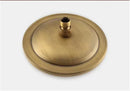 Antique brass & matte black antique handheld shower head bathroom set