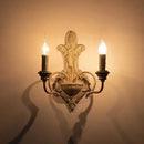 DecorBites™ Antique Iron Double Headed Wall Lamp | Retro Bedroom Bedside Corridor Living Room