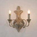 DecorBites™ Antique Iron Double Headed Wall Lamp | Retro Bedroom Bedside Corridor Living Room