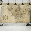 DecorBites™ Antique Pirate Treasure Map Tapestry Wall Hanging Hippie Boho Decor