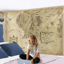 DecorBites™ Antique Pirate Treasure Map Tapestry Wall Hanging Hippie Boho Decor