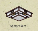 DecorBites™ Antique Style Solid Wood Led Ceiling Light for Living Room Bedroom & Study