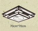 DecorBites™ Antique Style Solid Wood Led Ceiling Light for Living Room Bedroom & Study