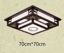 DecorBites™ Antique Style Solid Wood Led Ceiling Light for Living Room Bedroom & Study