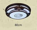 DecorBites™ Antique Style Solid Wood Led Ceiling Light for Living Room Bedroom & Study