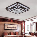 DecorBites™ Antique Style Solid Wood Led Ceiling Light for Living Room Bedroom & Study
