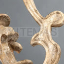 DecorBites™ Antique Wood Chandelier | Retro Solid Wood Carving Lamp for Bedroom and Dining Room