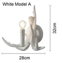 DecorBites™ Antler Chandelier: Resin Deer Horn Pendant Lighting for Home, Restaurant, Hotel