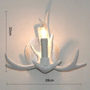 DecorBites™ Antler Resin Wall Lamp for Living Room Corridor Restaurant Hotel Bar