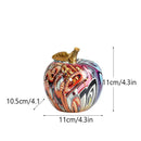 DecorBites™ Apple Sculpture Resin Ornament Modern Pop Art Interior Decor Statue
