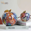 DecorBites™ Apple Sculpture Resin Ornament Modern Pop Art Interior Decor Statue
