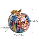 DecorBites™ Apple Sculpture Resin Ornament Modern Pop Art Interior Decor Statue
