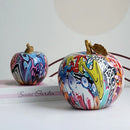 DecorBites™ Apple Sculpture Resin Ornament Modern Pop Art Interior Decor Statue