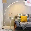 DecorBites™ Arc LED Floor Lamp with Remote Control - Nordic Minimalist Design