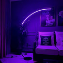DecorBites™ Arc LED Floor Lamp with Remote Control - Nordic Minimalist Design