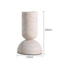 DecorBites™ Archway Shape Travertine Sculpture Figurine Statue for Home Decor