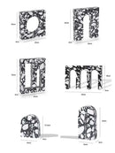 DecorBites™ Archway Terrazzo Sculpture for Home Decor