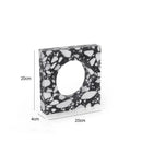 DecorBites™ Archway Terrazzo Sculpture for Home Decor