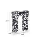 DecorBites™ Archway Terrazzo Sculpture for Home Decor