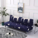 DecorBites™ Armless Futon Sofa Cover Slipcover Elastic No Armrest