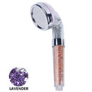 DecorBites™ Aroma Shower Head: Vitamin Lemon Lavender Rose Scent High Pressure Water Filtration