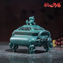DecorBites™ Aromatherapy Brass Incense Stove for Home and Office Decoration