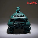 DecorBites™ Aromatherapy Brass Incense Stove for Home and Office Decoration