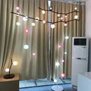 DecorBites™ Art Deco Branches Chandeliers Black White Glass G9 Bulb Height Adjustable