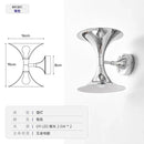 Art deco chrome horn wall lights for bedroom indoor lighting
