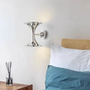 DecorBites™ Art Deco Chrome Horn Wall Lights for Bedroom Living Room Indoor Lighting