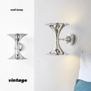 DecorBites™ Art Deco Chrome Horn Wall Lights for Bedroom Living Room Indoor Lighting