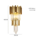 DecorBites™ Art Deco Crystal LED Chandelier - 4 Tier Gold Silver Designer Lighting